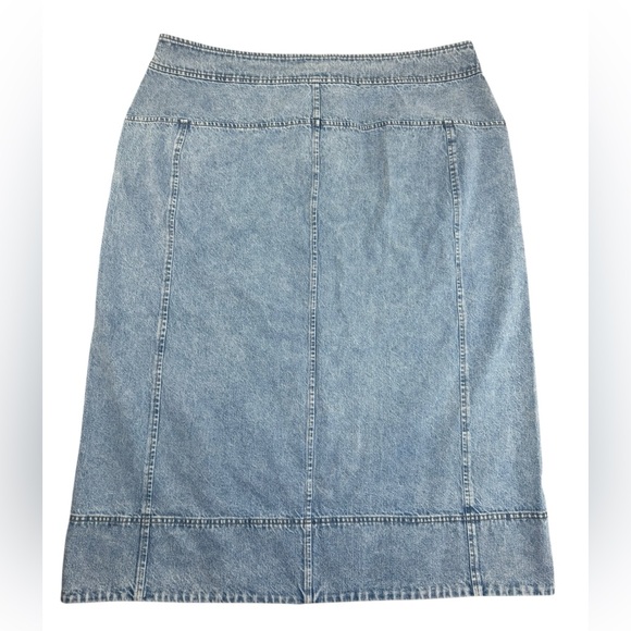 Tanya Taylor Christina Denim Midi Skirt - Picture 5 of 11